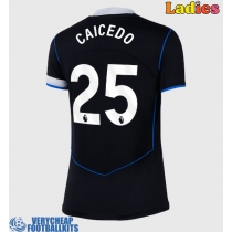 Chelsea Moises Caicedo #25 Replica Third Shirt Ladies 2025-26 Short Sleeve